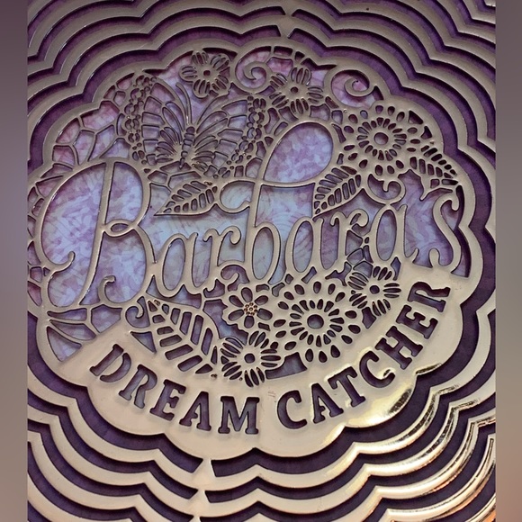 Barbara Metal Spinning Dream Catcher Pink Bead Detail History & Heraldry Ltd - Picture 3 of 9